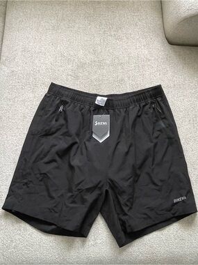 BIKEWA Men's Mountain Bike Shorts 3D Padded Loose-fit w/Pockets